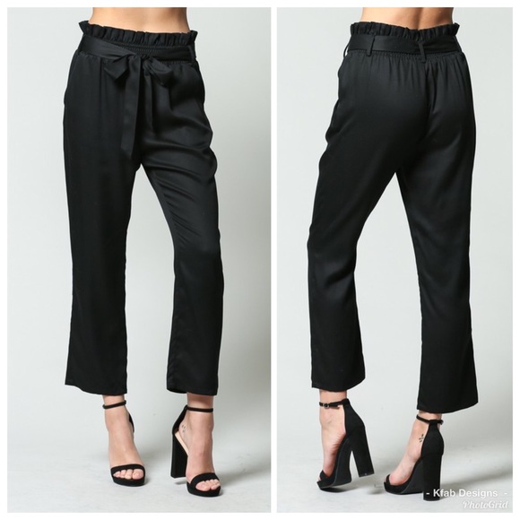 Fate Pants - ❤️ FATE Brand Paper Bag Waist Tie Flare Pants!